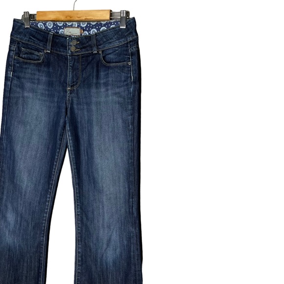 Paige Hidden Hills High Rise Bootcut Dark Wash Denim Jeans Size 29 - Picture 4 of 8